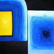 Aquarelle - Abstrait   ( 23,5 x 30 cm )
