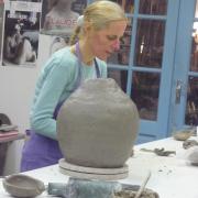 Stage de poterie à l' atelier des 3 bouleaux , automne 2016