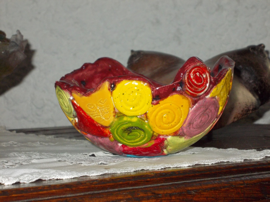 Petit Vase rose aux Chats (2)