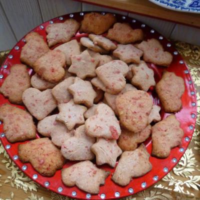 Sablés aux Pralines Roses